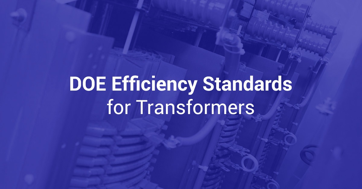 DOE Efficiency Stands for Transformers.