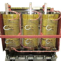 Retrofit dry type transformer