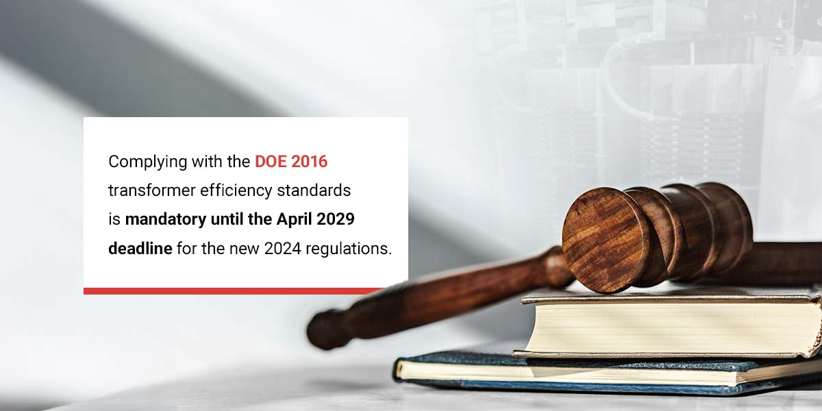 How to Comply With DOE Transformer Efficiency Standards